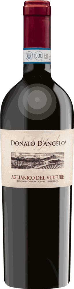 Bottle of Donato d’Angelo Aglianico del Vulture DOC