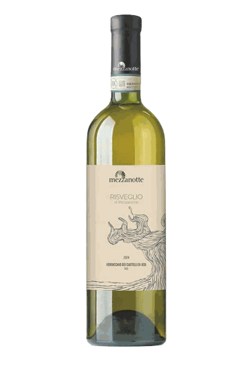 Bottle of Risveglio, Cantina Mezzanotte's Verdicchio dei Castelli di Jesi DOC