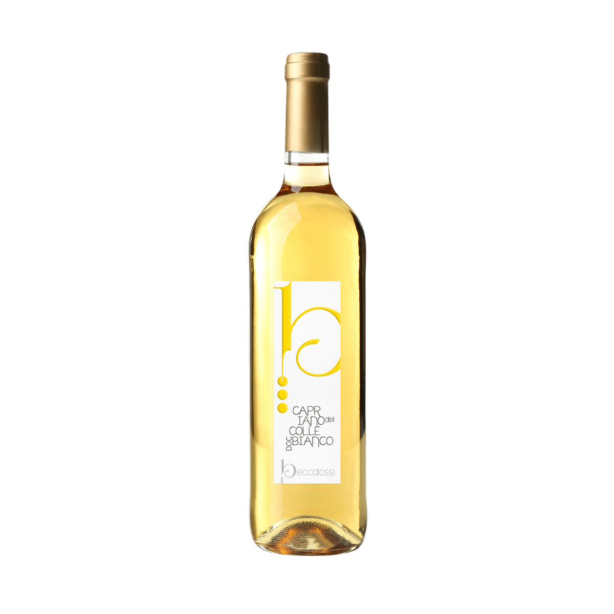 Bottle of Capriano del Colle Bianco DOC by Beccalossi